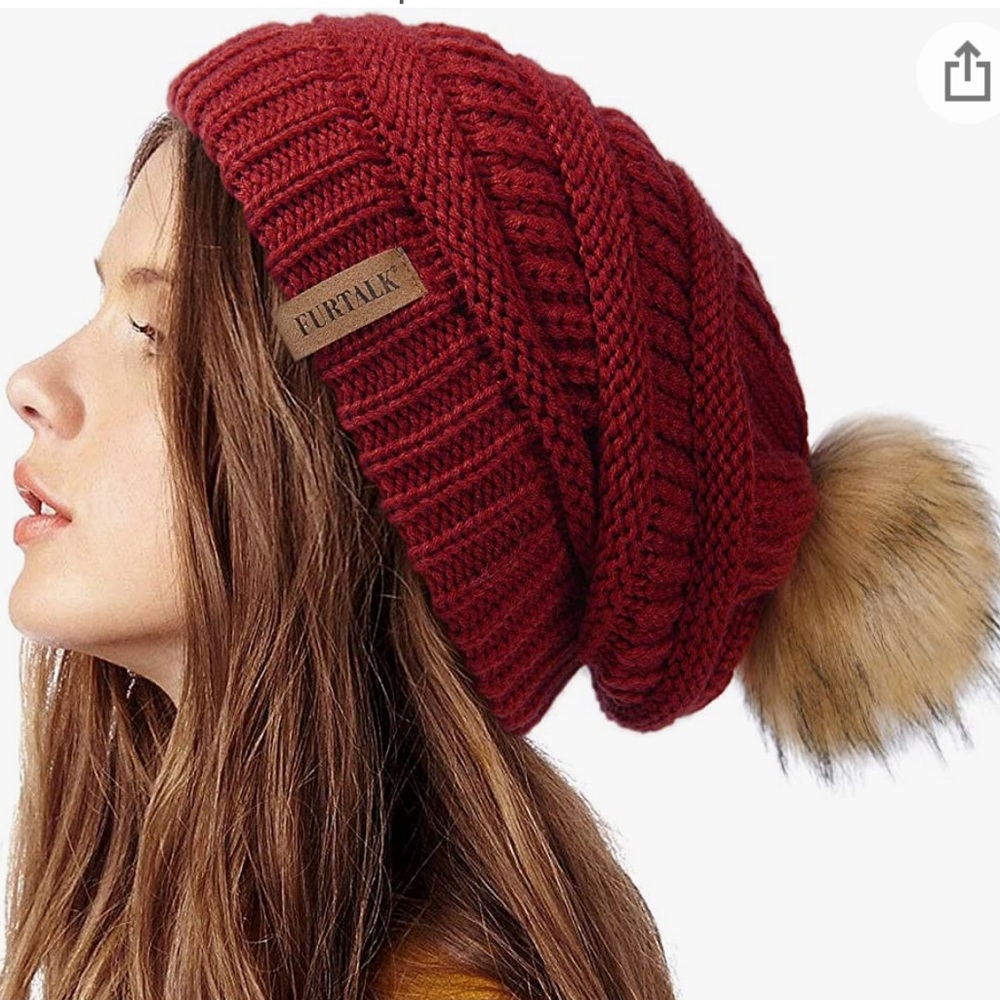 Big oversized slouchy beanie